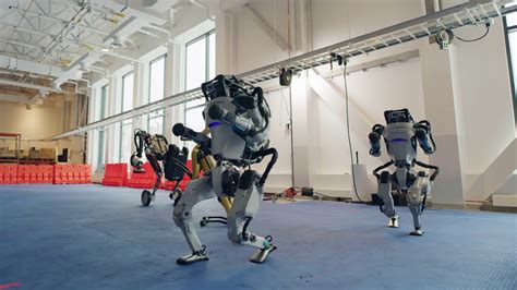 youtube robot dance|boston dynamics dancing robot video.